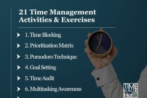 21 Time Management Activities & Exercises