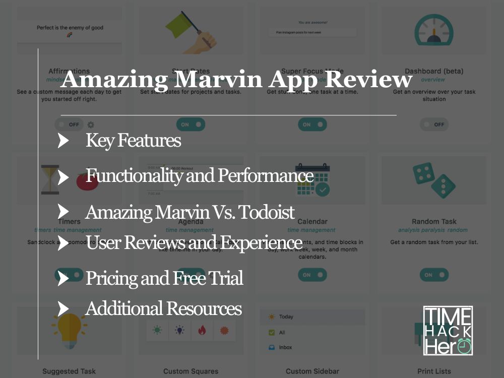 Amazing Marvin App Review
