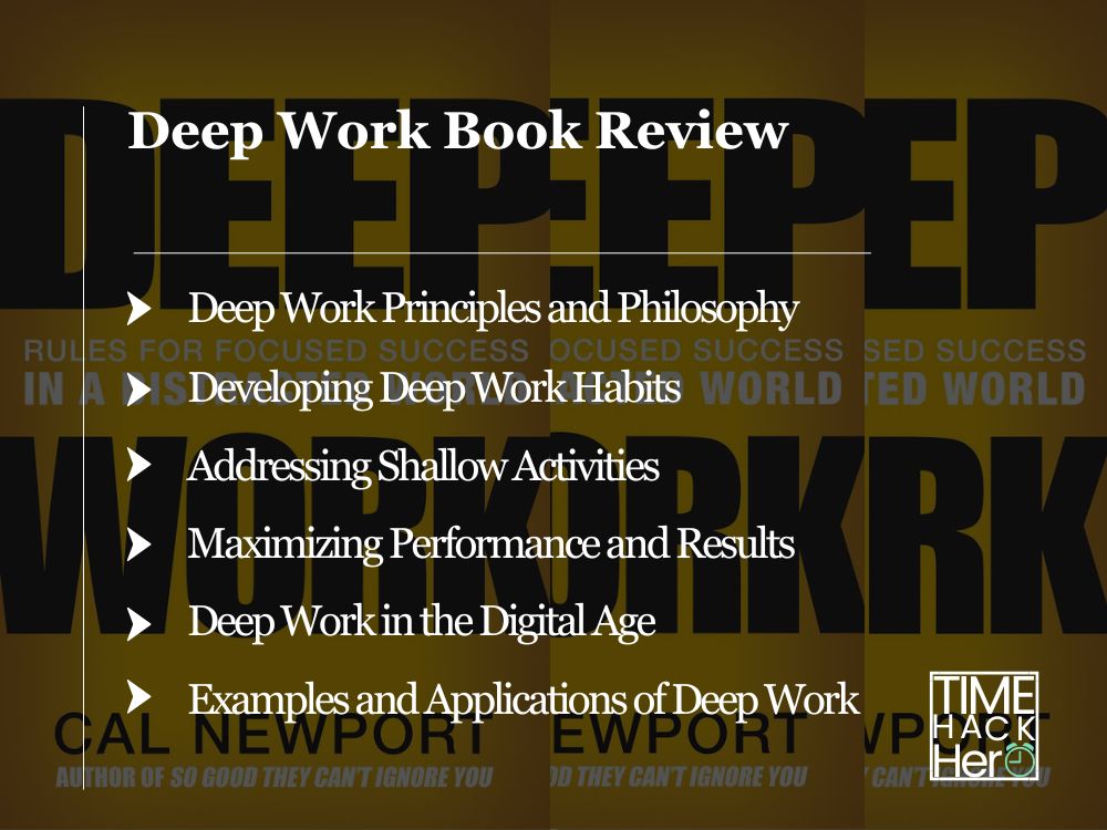 Deep Work Book Review
