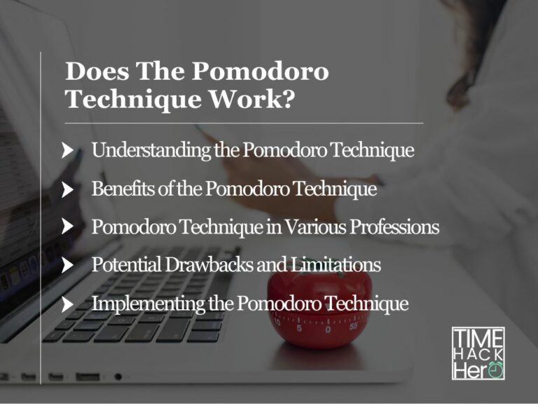Does The Pomodoro Technique Work