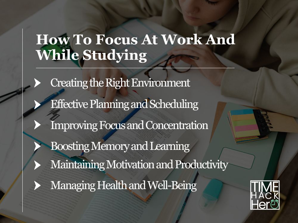 How To Focus At Work And While Studying