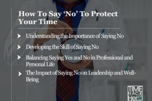 How To Say ‘No’ To Protect Your Time