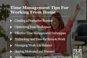 Time Management Tips For Working From Home