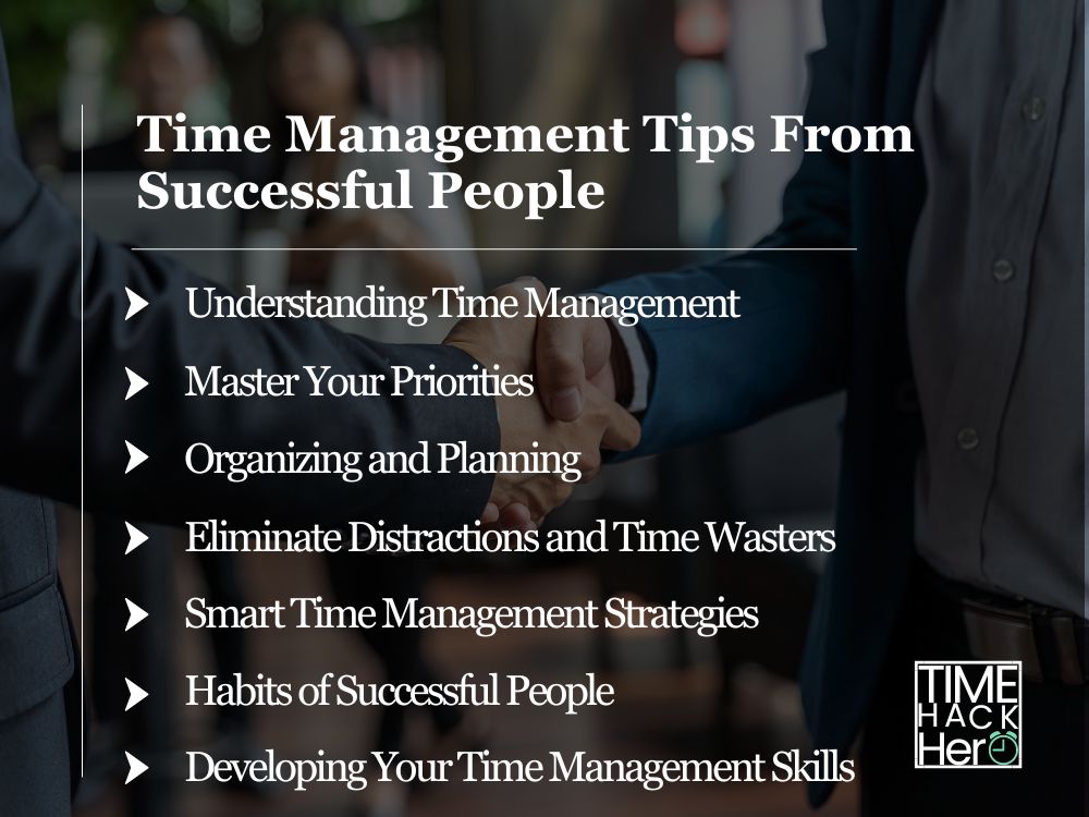 Time Management Tips From Successful People